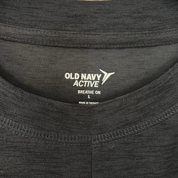 Old Navy Women’s Active Top, Large, Gray - Picture 2 of 6
